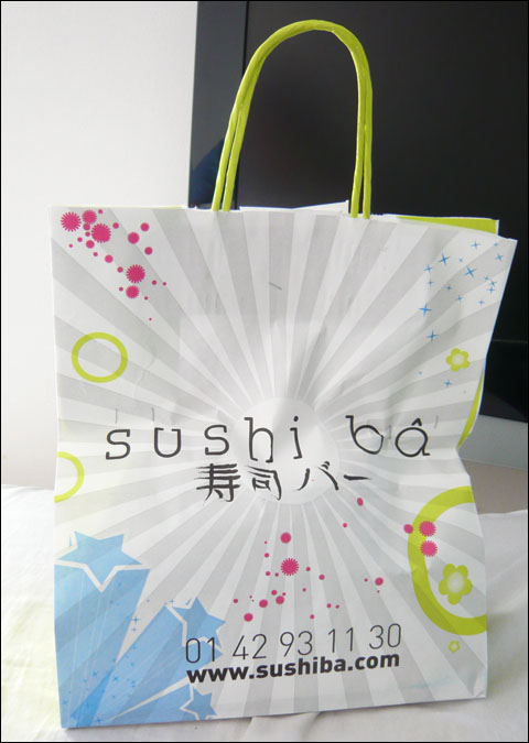 Sushi Bâ, le sac